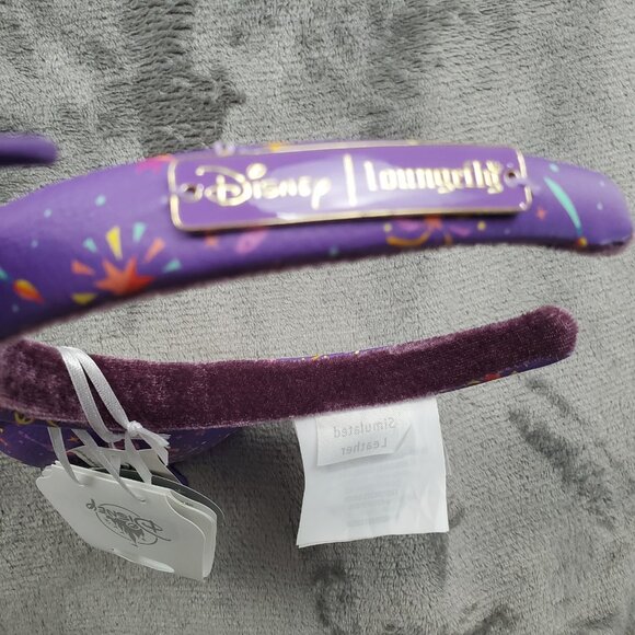 2025 Disney Parks Loungefly Epcot Festival Of The Arts Figment Backpack & Ears! - Picture 10 of 16